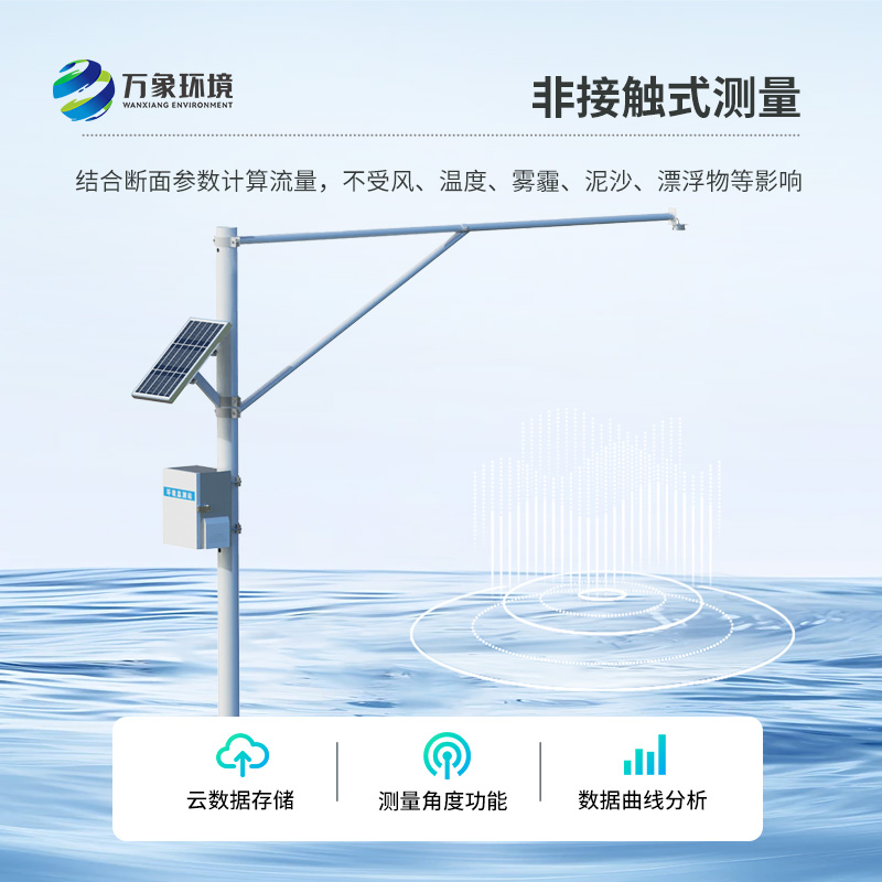 河道水位監(jiān)測(cè)離不開(kāi)我們的雷達(dá)式水位監(jiān)測(cè)站！